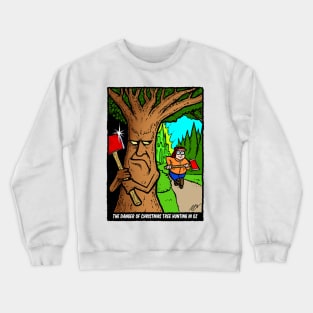 Christmas Tree Hunting in Oz Crewneck Sweatshirt